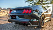 Load image into Gallery viewer, Corsa 15-16 Ford Mustang GT 5.0 3in Axle Back Exhaust Black Quad Tips (Sport)