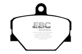 EBC 08+ Smart Fortwo 1.0 Greenstuff Front Brake Pads