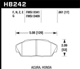 Hawk HP+ Street Brake Pads