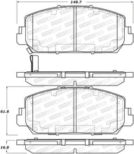 Load image into Gallery viewer, StopTech 13-18 Acura RDX Street Performance Front Brake Pads