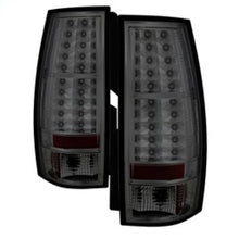 Load image into Gallery viewer, Spyder Chevy Suburban/GMC Yukon/Yukon Denali 07-14 LED Tail Lights Smke ALT-YD-CSUB07-LED-SM