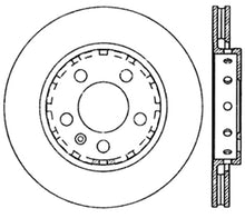 Load image into Gallery viewer, StopTech 03-05 VW Golf GTi (vented rear discs) Drilled Right Rear Rotor