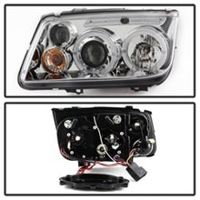 Load image into Gallery viewer, Spyder Volkswagen Jetta 99-05 Projector HeadlightsLED Halo Chrm PRO-YD-VJ99-HL-C