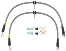 Load image into Gallery viewer, StopTech 02-06 Acura RSX / 04-09 TSX / 03-07 Accord / 09 Accord Coupe &amp; Sedan Rear SS Brake Lines