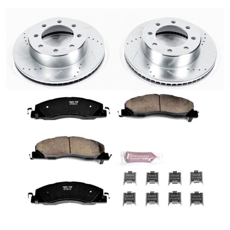 Power Stop 09-10 Dodge Ram 2500 Front Z23 Evolution Sport Brake Kit