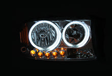 Load image into Gallery viewer, ANZO 1997-2004 Dodge Dakota Projector Headlights w/ Halo Black 1 pc