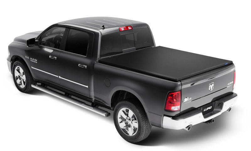 Lund 02-17 Dodge Ram 1500 (6.5ft. Bed) Genesis Elite Roll Up Tonneau Cover - Black