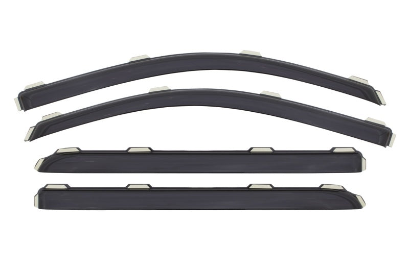 Lund 15-17 Chevy Silverado 2500 Crew Cab Ventvisor Elite Window Deflectors - Smoke (4 Pc.)