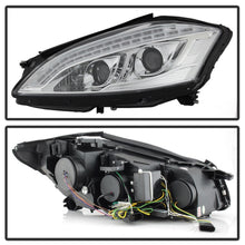 Load image into Gallery viewer, Spyder Mercedes W221 S Class 07-09 Headlights - HID Model Only - Chrome PRO-YD-MBW22107-HID-DRL-C