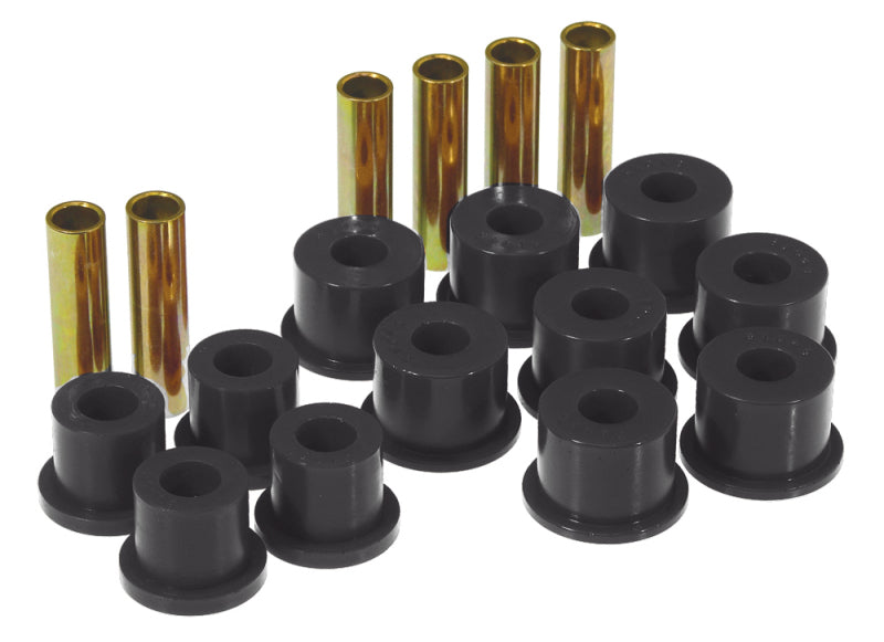 Prothane 88-98 GM 2/4wd Rear Spring & Shackle Bushings - Black