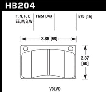 Load image into Gallery viewer, Hawk HPS Street Brake Pads