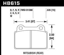 Load image into Gallery viewer, Hawk EVO X HPS Street Rear Brake Pads