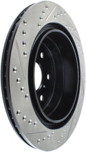 Load image into Gallery viewer, StopTech 07-10 GMC Sierra (w/ Rear Drum) / 07-09 GMC Yukon Rear Left Slotted &amp; Drilled Rotor