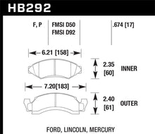 Load image into Gallery viewer, Hawk HPS Street Brake Pads