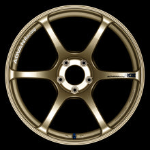 Load image into Gallery viewer, Advan RGIII 17x7.0 +42 4-100 Racing Gold Metallic Wheel