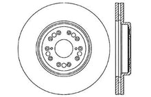 Load image into Gallery viewer, StopTech 95-00 Lexus LS 400 Left Front Slotted &amp; Drilled Rotor