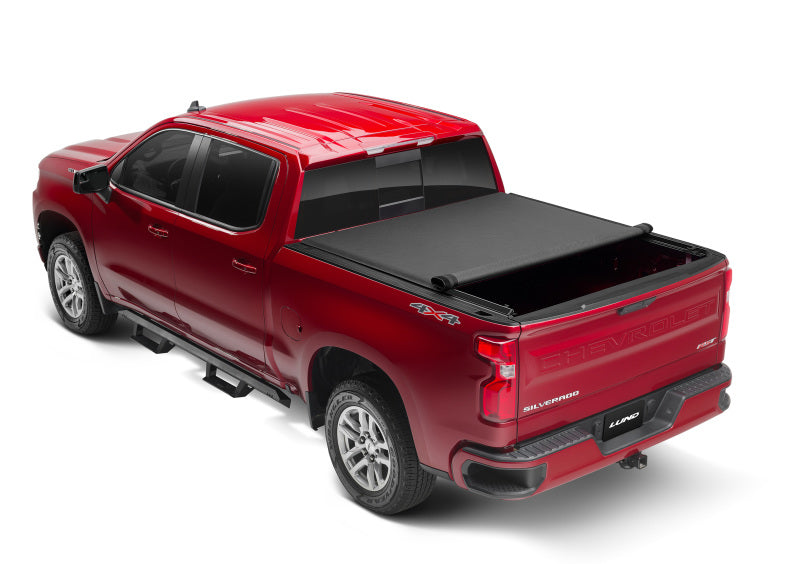 Lund 2019 Chevrolet Silverado 1500 (5.5ft. Bed) Genesis Elite Roll Up Tonneau Cover - Black