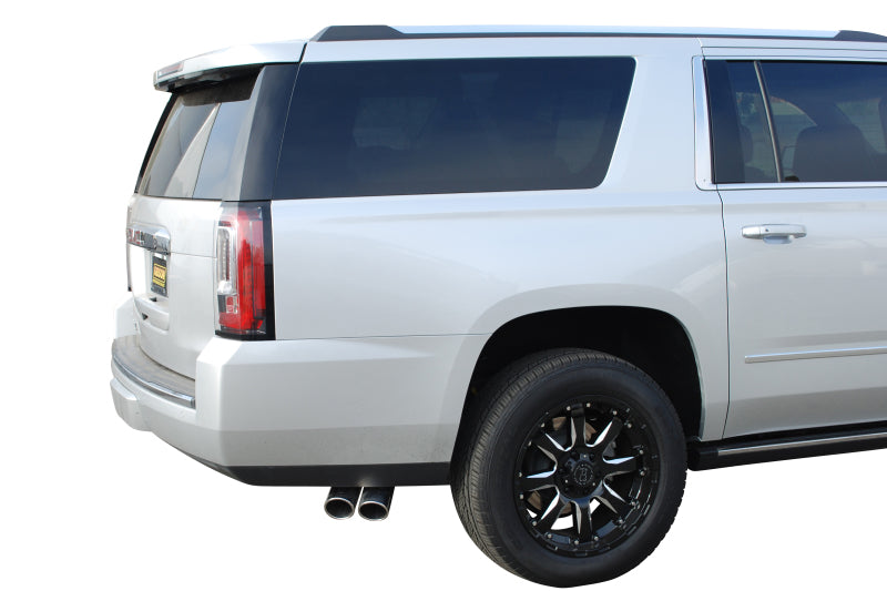 Gibson 15-19 Cadillac Escalade Base 6.2L 3.5in/2.25in Cat-Back Dual Sport Exhaust - Stainless