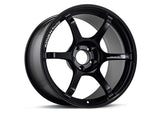 Advan RG-4 18x8 +44 5-114.3 Semi Gloss Black Wheel