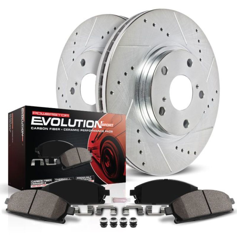 Power Stop 03-05 Infiniti G35 Front Z23 Evolution Sport Brake Kit