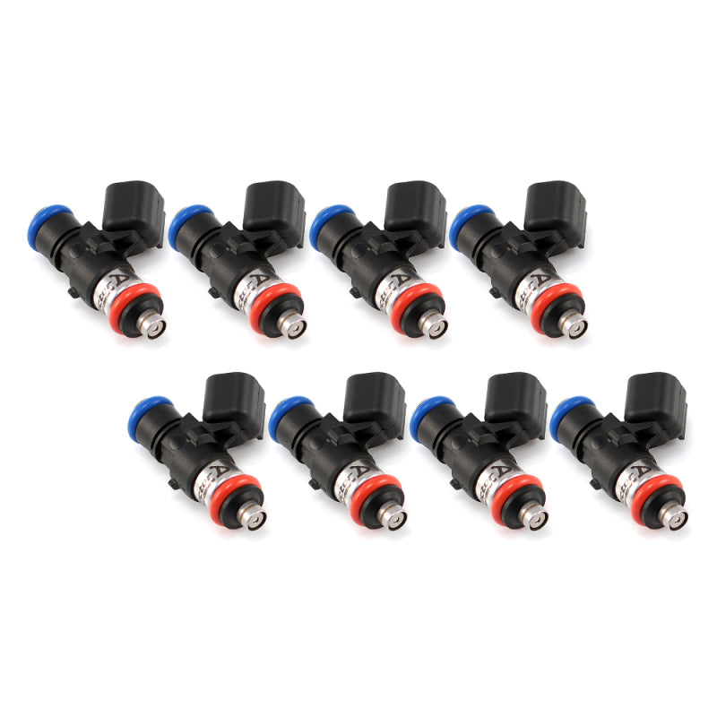 Injector Dynamics 1050cc Injectors 34mm Length No Adaptor Top 15mm Orange Lower O-Ring (Set of 8)