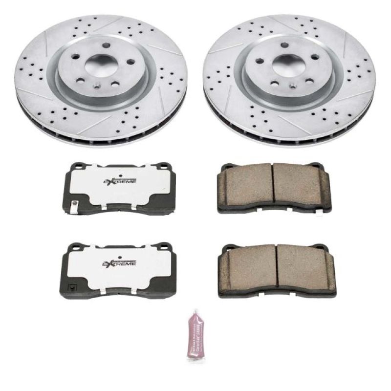 Power Stop 12-13 Buick Regal Front Z26 Street Warrior Brake Kit