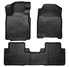 Load image into Gallery viewer, Husky Liners 10-12 Ford Mustang WeatherBeater Combo Black Floor Liners