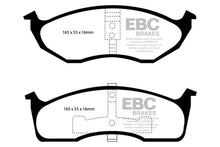 Load image into Gallery viewer, EBC 99-04 Chrysler 300M 3.5 Redstuff Front Brake Pads