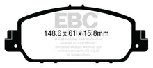 Load image into Gallery viewer, EBC 13+ Honda Accord Coupe 2.4 EX Redstuff Front Brake Pads