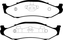 Load image into Gallery viewer, EBC 97-99 Jeep Cherokee 2.5 82mm High Rotors Yellowstuff Front Brake Pads