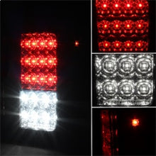 Load image into Gallery viewer, Spyder Jeep Wrangler 07-15 LED Tail Lights Red Clear ALT-YD-JWA07-LED-RC