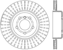 Load image into Gallery viewer, StopTech 11-13 BMW 550i Rear Left Drilled Sport Brake Rotor