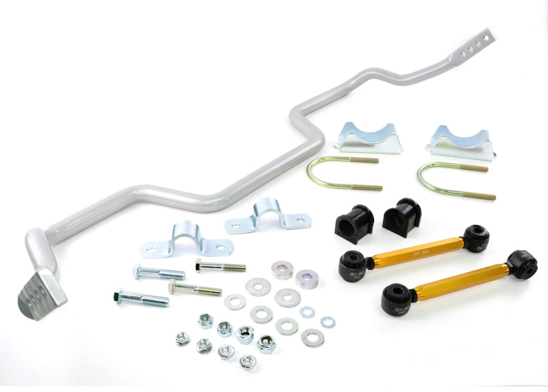 Whiteline 05+ Ford Mustang Coupe 8 cyl (Inc Shelby GT / GT500) Rear 27mm Heavy Duty Adj Swaybar