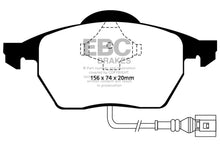 Load image into Gallery viewer, EBC 99-06 Audi TT 1.8 Turbo Redstuff Front Brake Pads