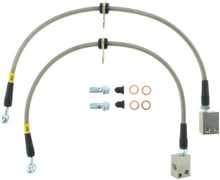 Load image into Gallery viewer, StopTech 07-08 Honda Fit Stainless Steel Brake Lines