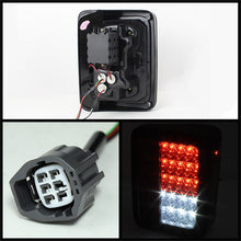 Load image into Gallery viewer, Spyder Jeep Wrangler 07-15 LED Tail Lights Red Clear ALT-YD-JWA07-LED-RC