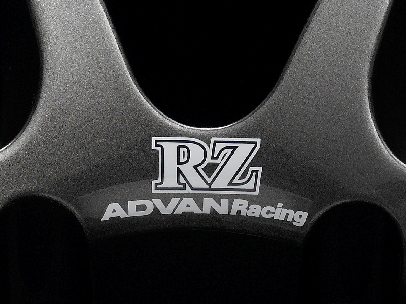 Advan RZ Spoke Sticker (White) - 2 Pack