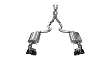 Load image into Gallery viewer, Corsa 15-16 Ford Mustang GT 5.0 3in Cat Back Exhaust Black Quad Tips (Sport)