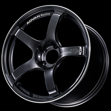 Load image into Gallery viewer, Advan TC4 15x7.0 +42 4-100 Black Gunmetallic &amp; Ring Wheel