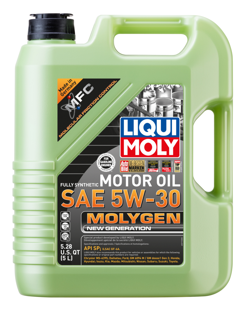 LIQUI MOLY 5L Molygen New Generation Motor Oil 5W-30