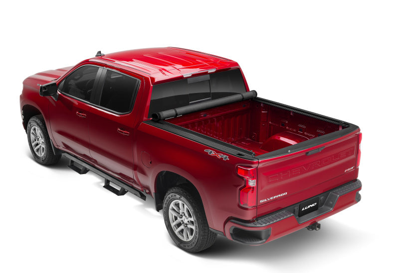 Lund 15-17 Chevy Colorado (6ft. Bed) Genesis Elite Roll Up Tonneau Cover - Black