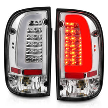 Load image into Gallery viewer, ANZO 1995-2004 Toyota Tacoma LED Taillights Chrome Housing Clear Lens (Pair)