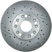 Load image into Gallery viewer, StopTech 01-05 Lexus IS300 / 02-10 Lexus SC430 Sport Slotted &amp; Drilled Front Right Rotor