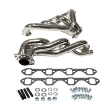 Load image into Gallery viewer, BBK 87-95 Ford F150 Truck 5.8 351 Shorty Unequal Length Exhaust Headers - 1-5/8 Chrome