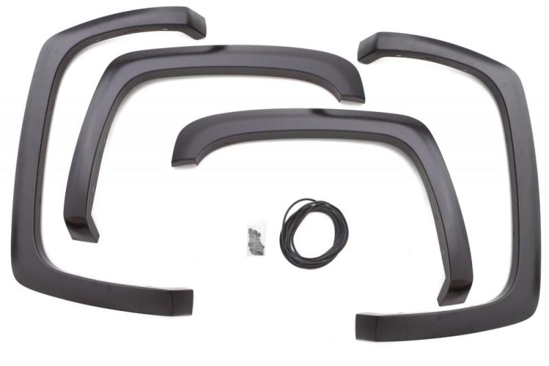 Lund 09-17 Dodge Ram 1500 SX-Sport Style Smooth Elite Series Fender Flares - Black (4 Pc.)