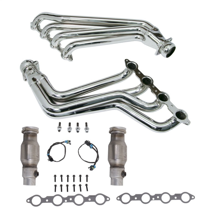 BBK 2010-15 Camaro Ls3/L99 1-7/8 Full-LenGTh Headers W/ High Flow Cats (Chrome)