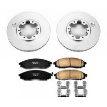 Load image into Gallery viewer, Power Stop 03-04 Nissan Frontier Front Z17 Evolution Geomet Coated Brake Kit