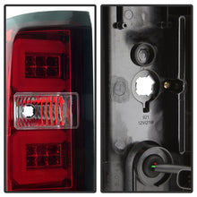 Load image into Gallery viewer, Spyder Chevy Silverado 2016-2017 Light Bar LED Tail Lights - Red Clear ALT-YD-CS16-LED-RC